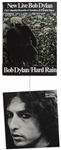 Bob Dylan Rare Promotional Advertising for Hard Rain